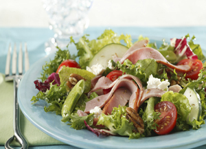 Chopped Salad with Ham and Goat Cheese | Prairie Fresh®