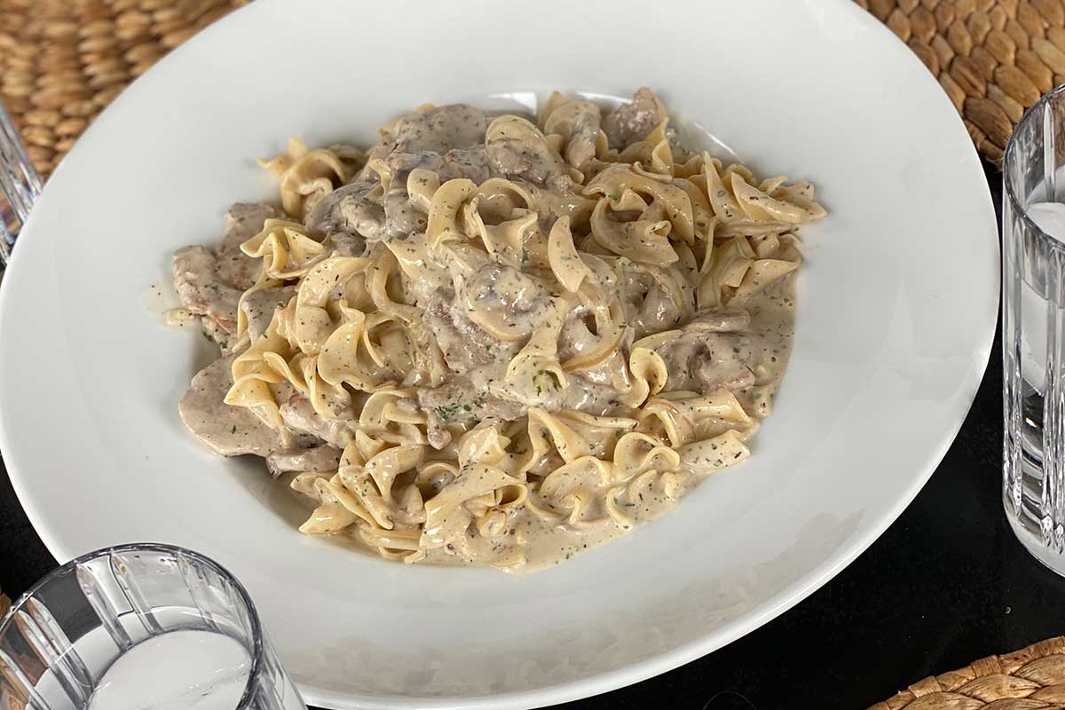 Pork Tenderloin Stroganoff | Prairie Fresh®