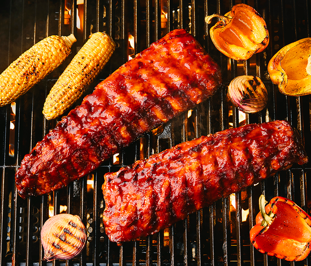 Tangy Grilled Back Ribs | Prairie Fresh®