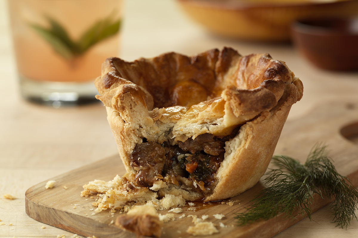 Pork and Stinging Nettle Pie | Prairie Fresh®