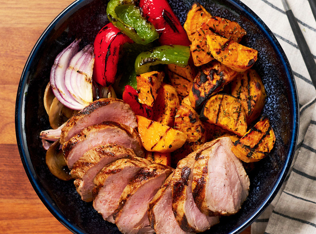 Grilled Pork Tenderloin Body Flex Bowl | Prairie Fresh®