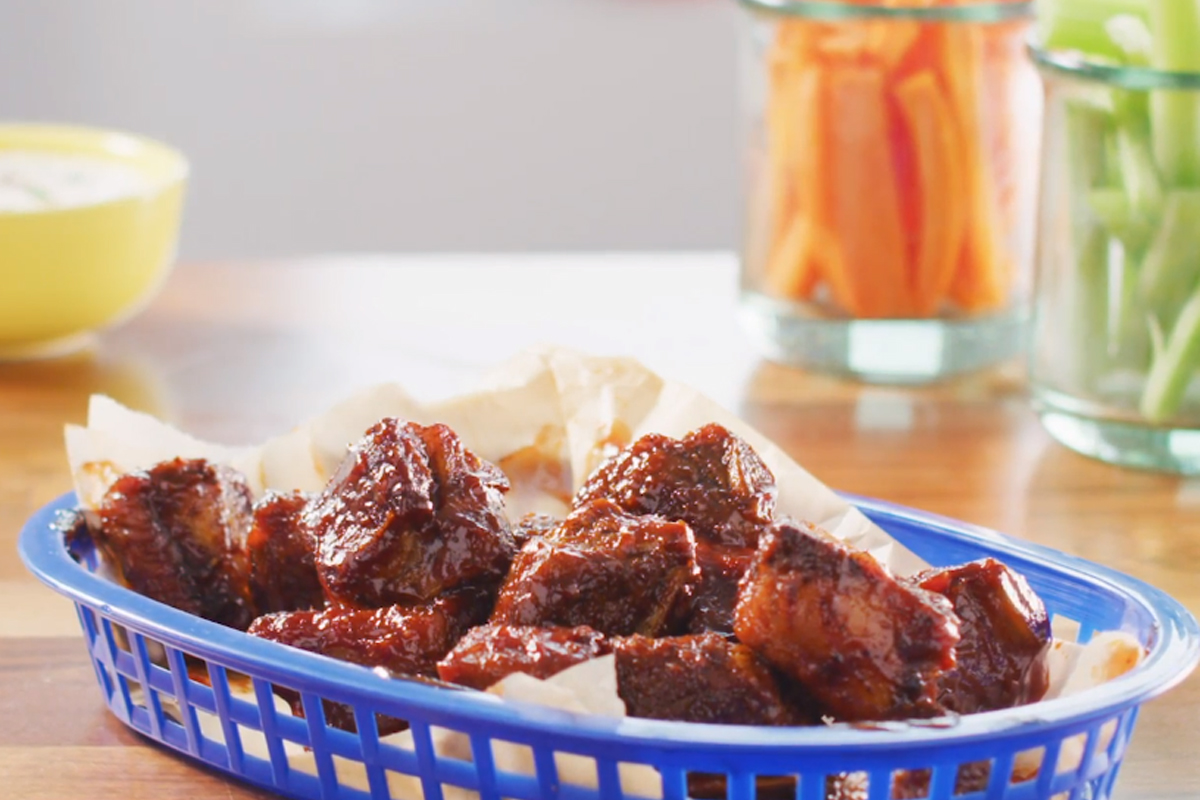 Air Fryer BBQ Pork Riblets | Prairie Fresh®