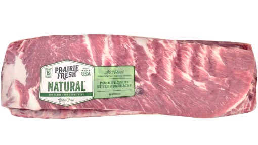 Pork Spareribs St. Louis Style 3.25 Down | Prairie Fresh®
