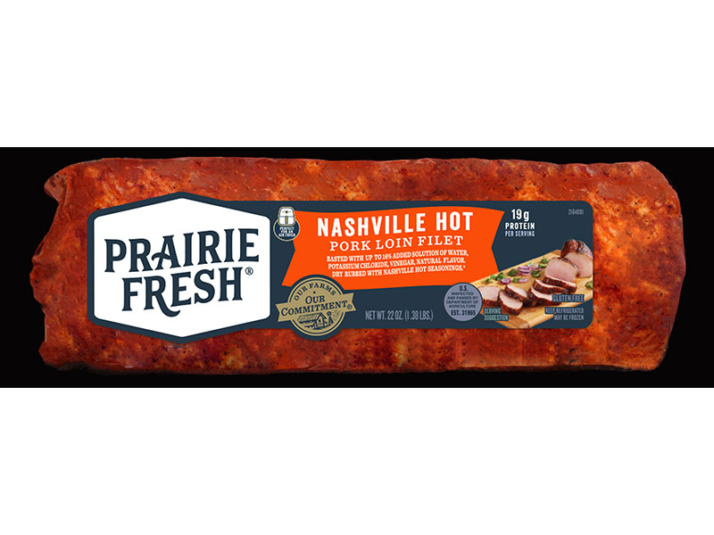 Pork Loin Filet Nashville Hot 22 oz. | Prairie Fresh®