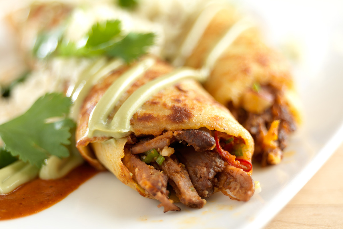 Breakfast Taquitos with Carnitas | Prairie Fresh®