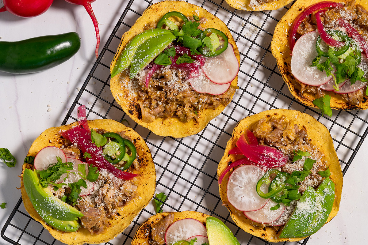 Pork Tostadas | Prairie Fresh®
