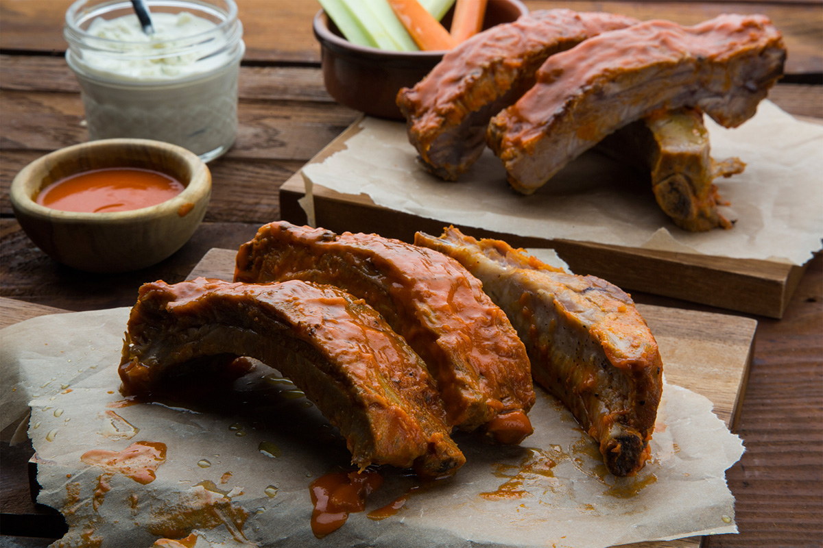 Buffalo Pork Ribs | Prairie Fresh®