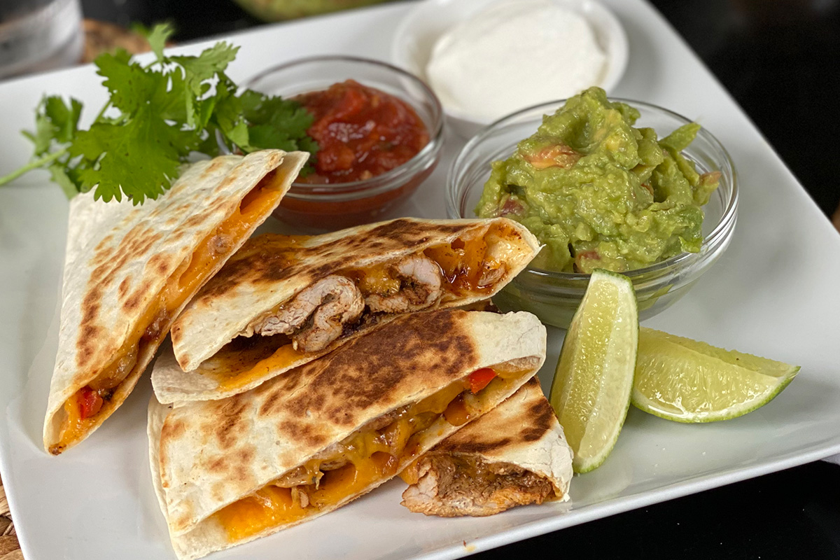 Pork Fajita Quesadilla  Kid Friendly | Prairie Fresh®