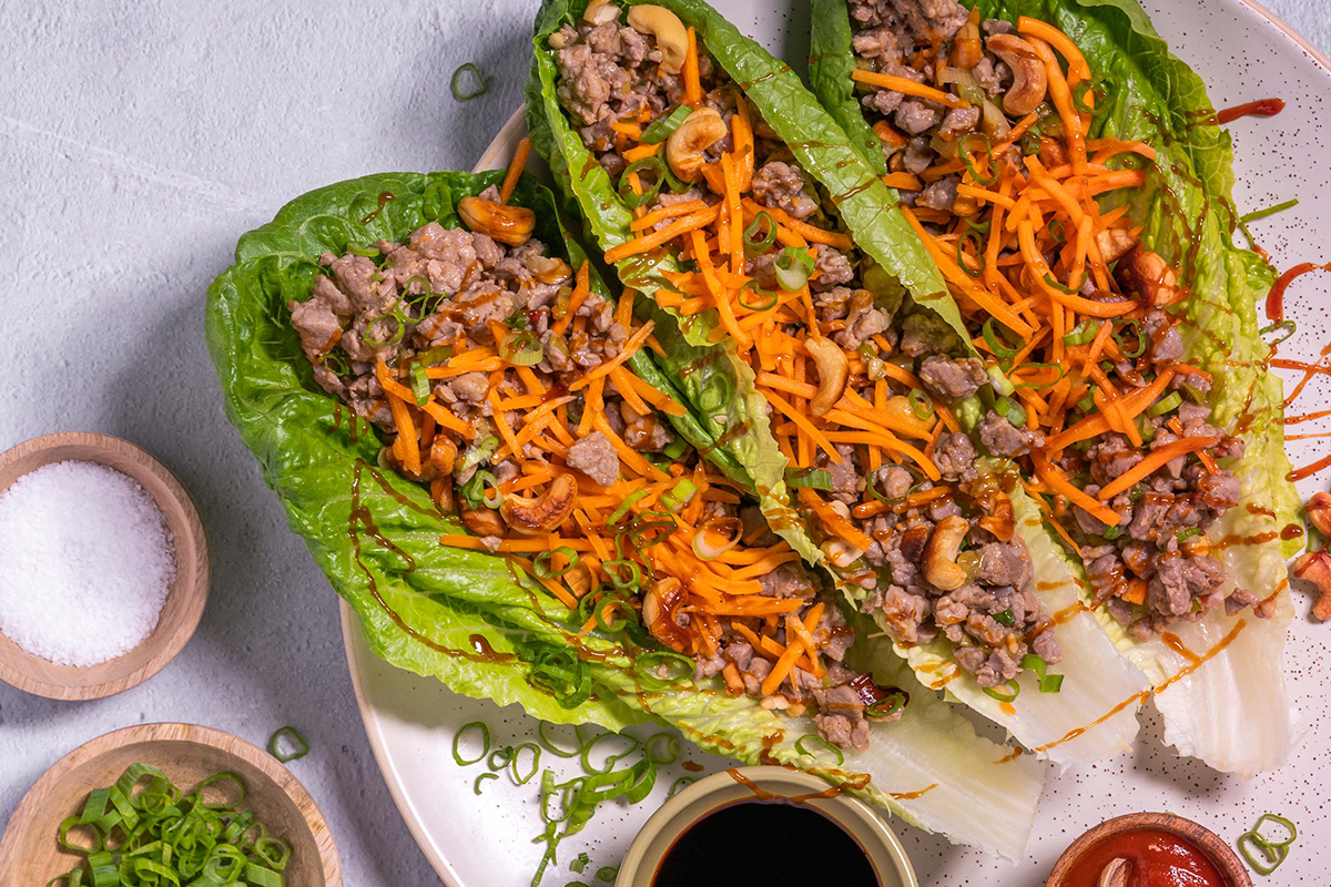Thai Lettuce Wraps | Prairie Fresh®