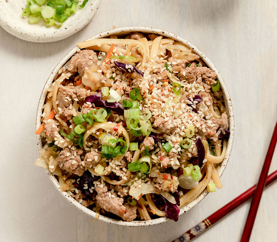 Ground Pork Potsticker Bowl | Prairie Fresh®