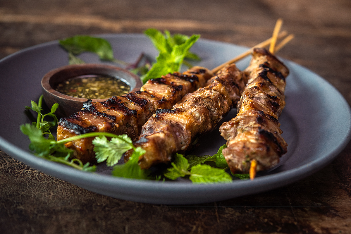 Mu Ping Grilled Pork Skewers | Prairie Fresh®