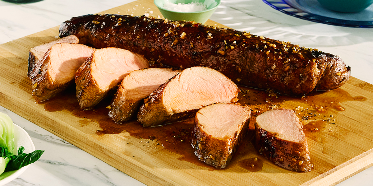 Air Fryer Honey Garlic Pork Tenderloin | Prairie Fresh®