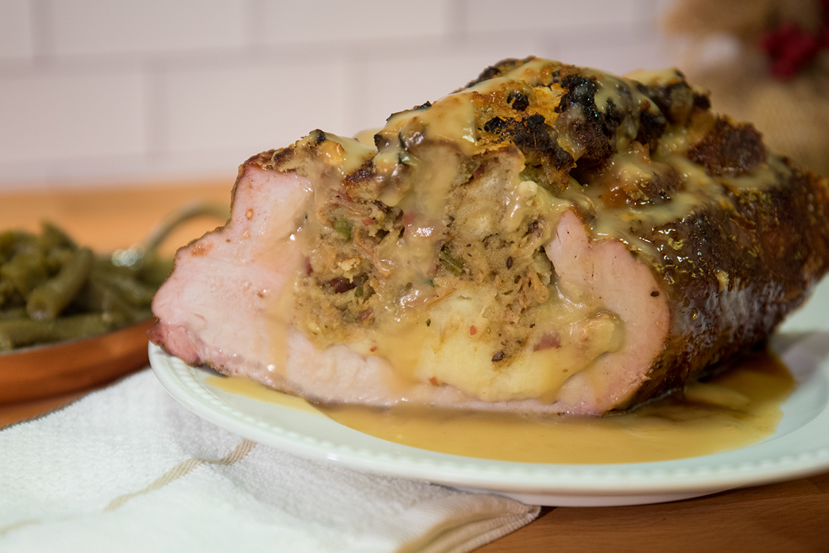 Whole Stuffed Pork Loin | Prairie Fresh®