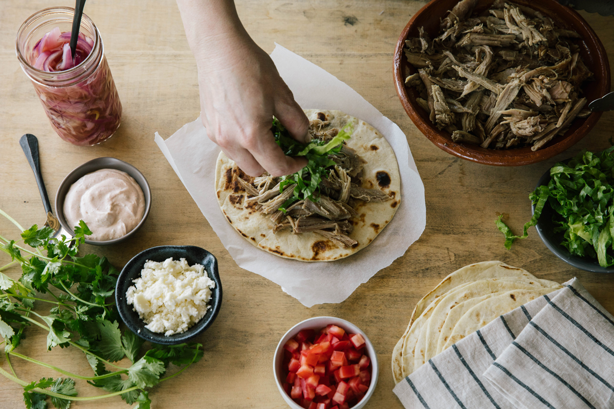 Pork Shoulder Butt Soft Tacos | Prairie Fresh®