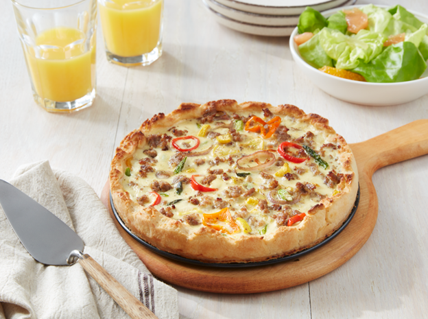Original Breakfast Sausage Quiche | Prairie Fresh®