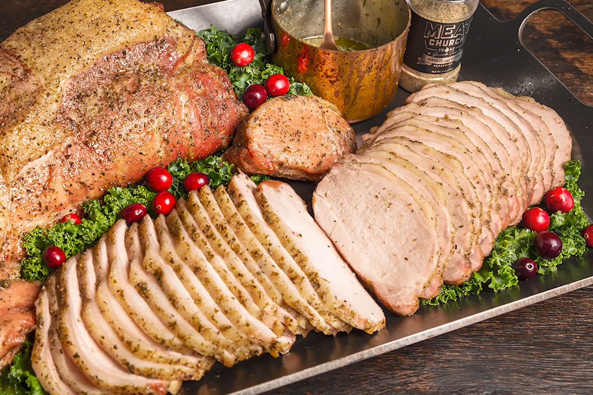 Garlic Herb Pork Loin | Prairie Fresh®