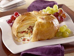 Brie and Bacon in Pastry | Prairie Fresh®