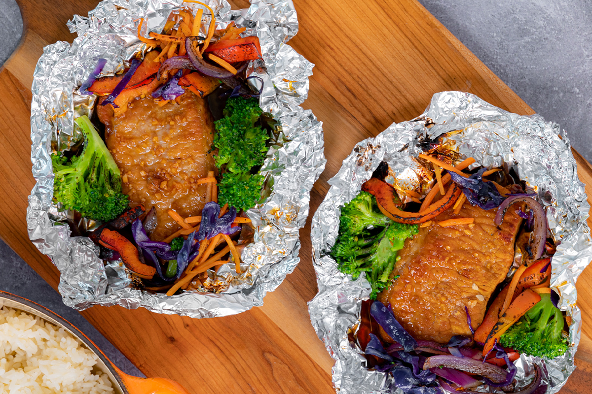 Asian Maple Pork Foil Pack | Prairie Fresh®