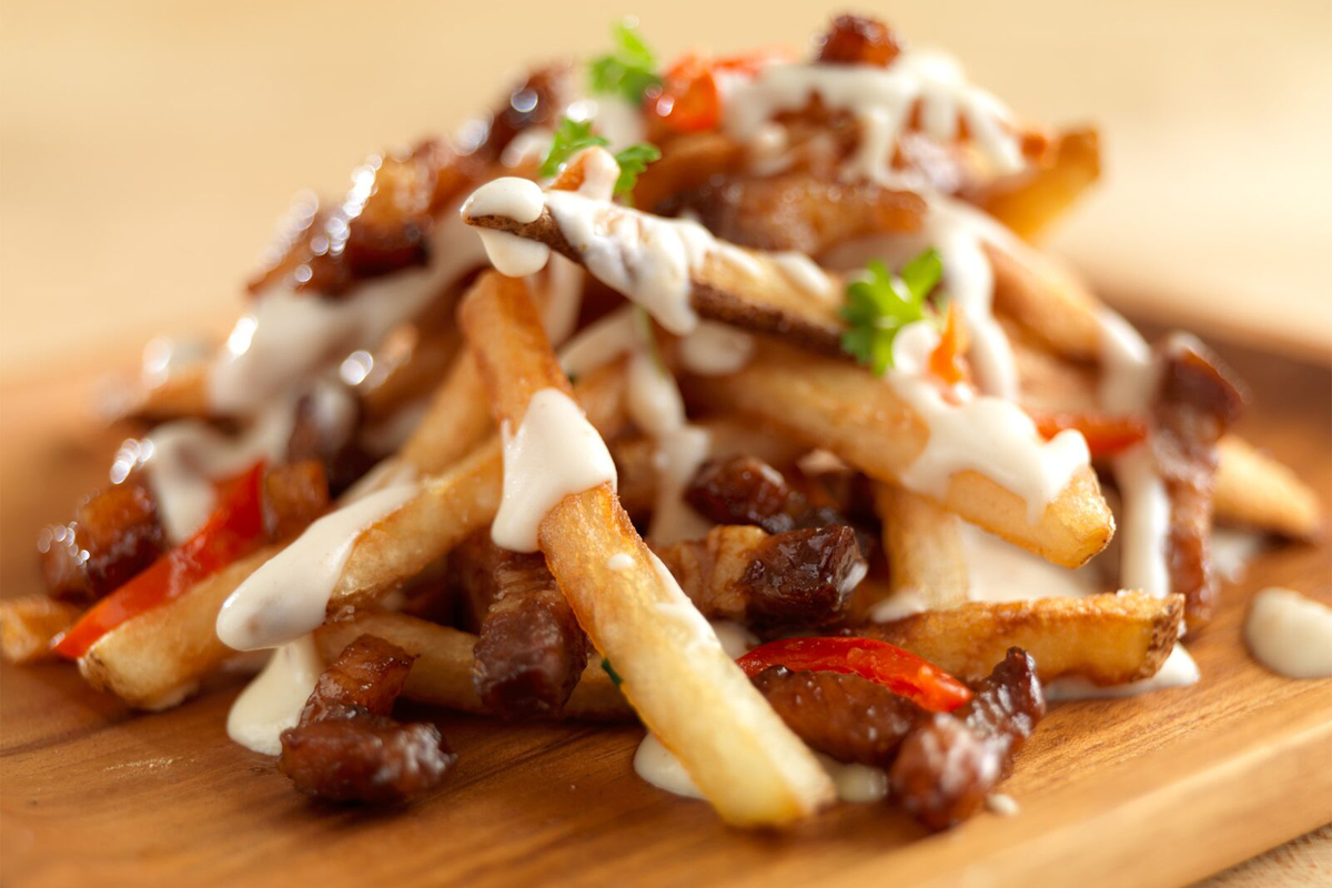 Pork Belly Fries | Prairie Fresh®
