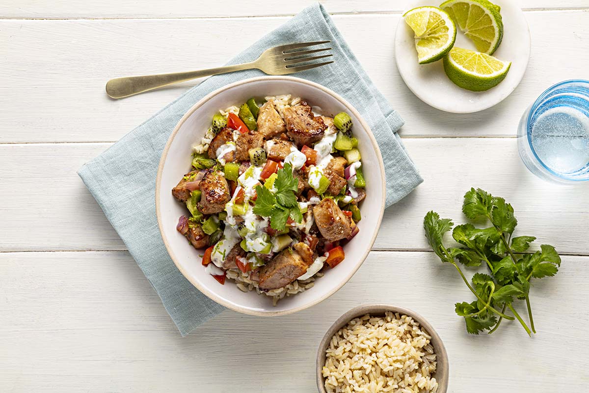 Aloha Pork Teriyaki Bowls | Prairie Fresh®