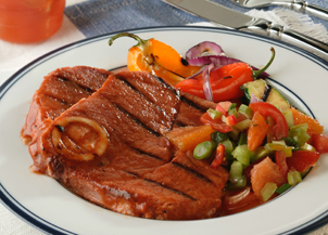 Eye-Opening Spicy Bloody Mary Ham Steaks | Prairie Fresh®