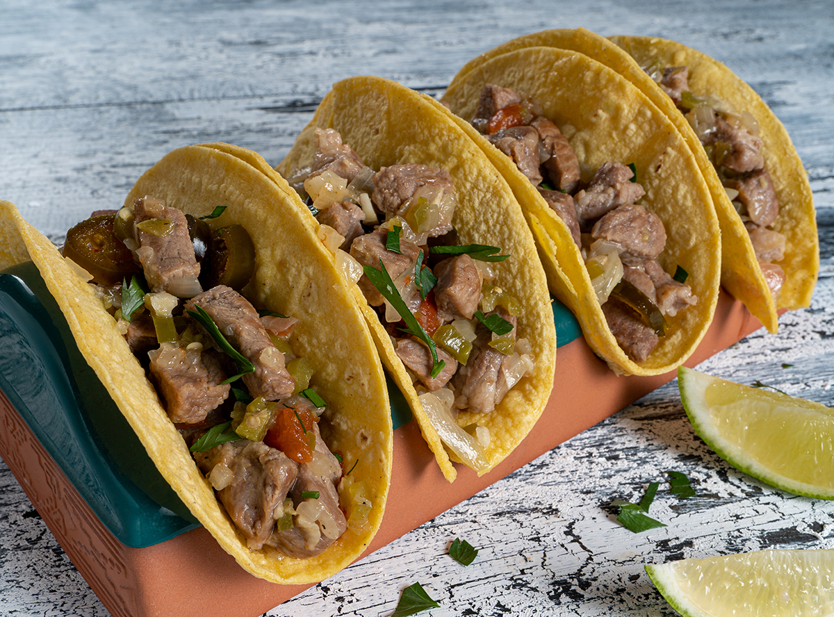 Pork and Green Chile Tacos | Prairie Fresh®