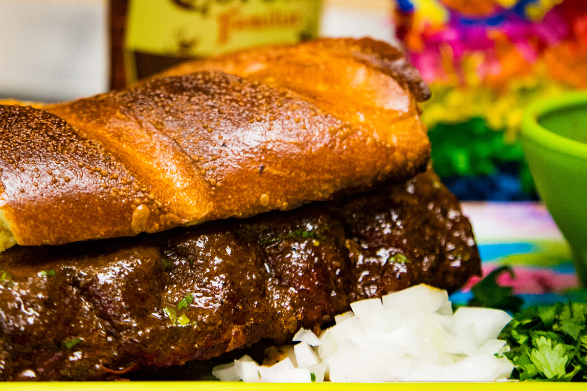 Birria-Style Rib Dip Sandwich | Prairie Fresh®