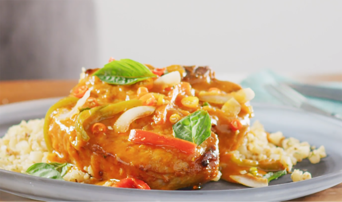 Pressure Cooker Thai Pork-Chop Curry | Prairie Fresh®